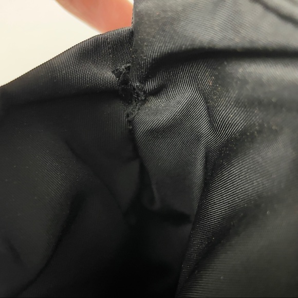 Vintage 90s Y2K Black Nylon Prada Bag B8490 Borsa in Tessuto Metropoli Tote - Picture 8 of 15